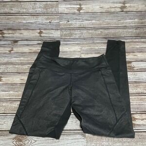 Lululemon Black Yoga Pants Leggings‎ Size 6
